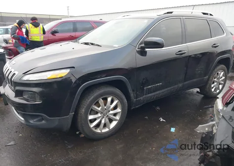 2017 Jeep Cherokee Limited 4X4 z USA, uszkodzony, nr VIN 1C4PJMDB2HW557466